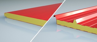 Sandwichpaneele für Dach und Wand Sandwichpaneele für Dach und Wand